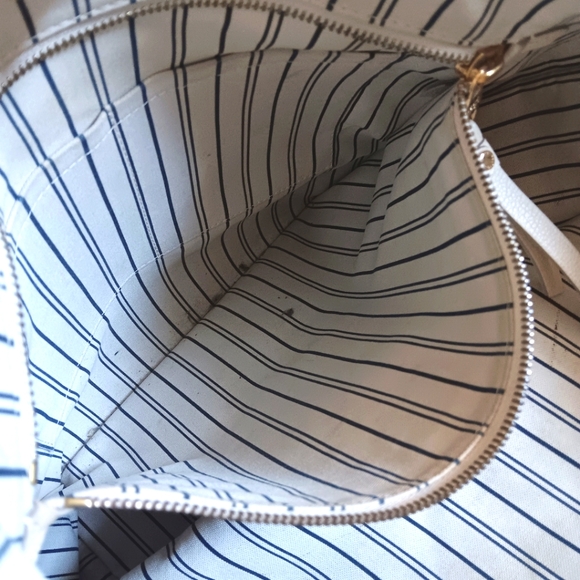 Louis Vuitton Citadine PM White Empreinte Tote Bag W/ Pochette - Picture 16 of 17